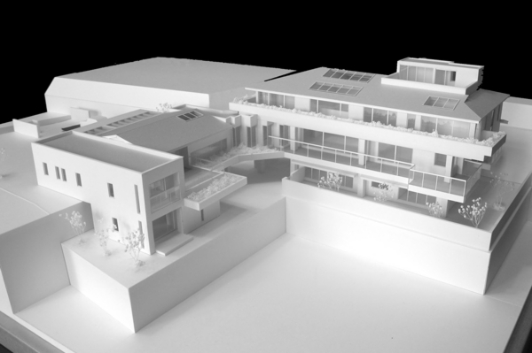 全ての部屋から海が見える3世帯の家